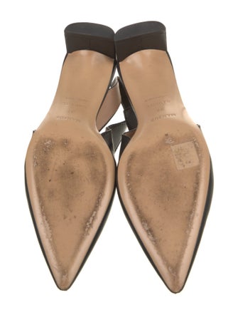 Mansur Gavriel Leather Slingback Pumps