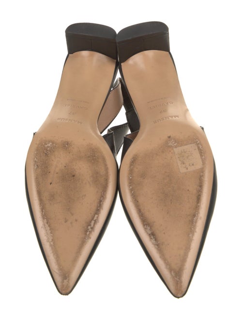 Mansur Gavriel Leather Slingback Pumps