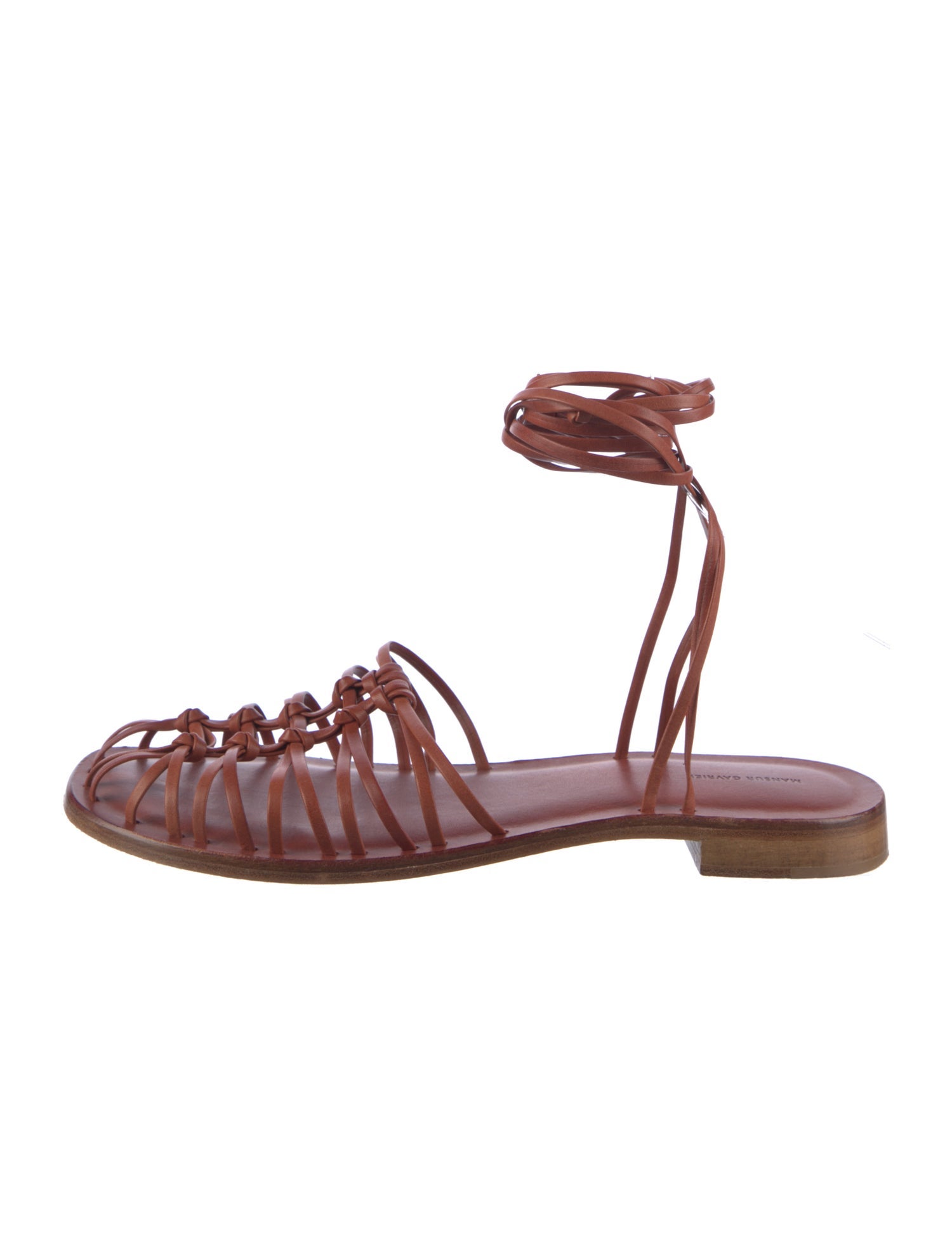 Mansur Gavriel Leather Gladiator Sandals