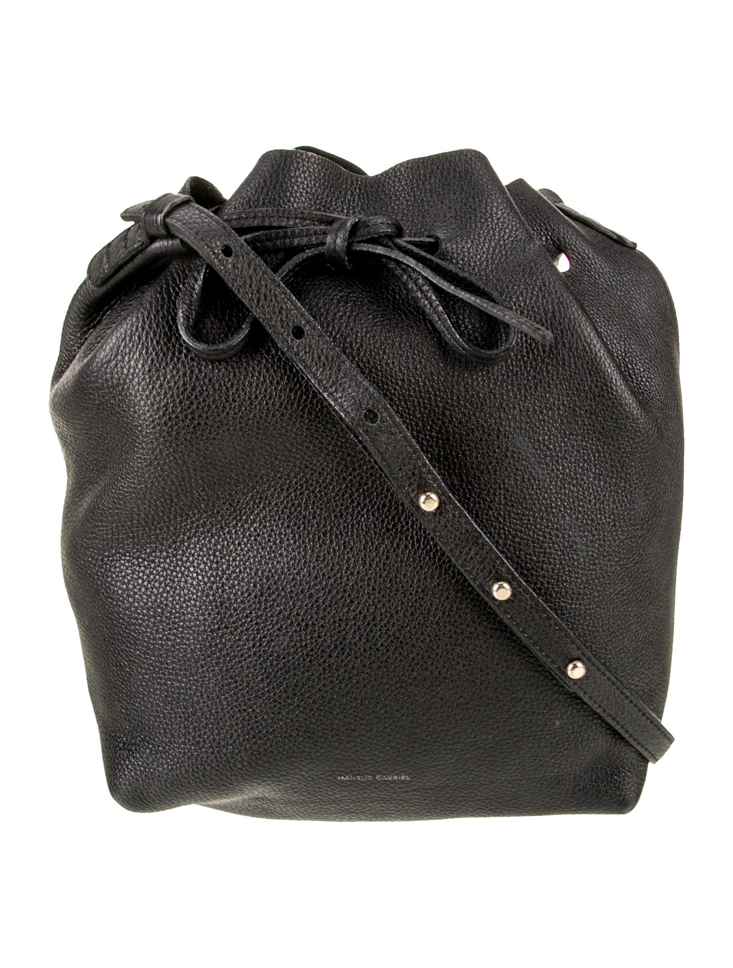 Mansur Gavriel Leather Bucket Bag
