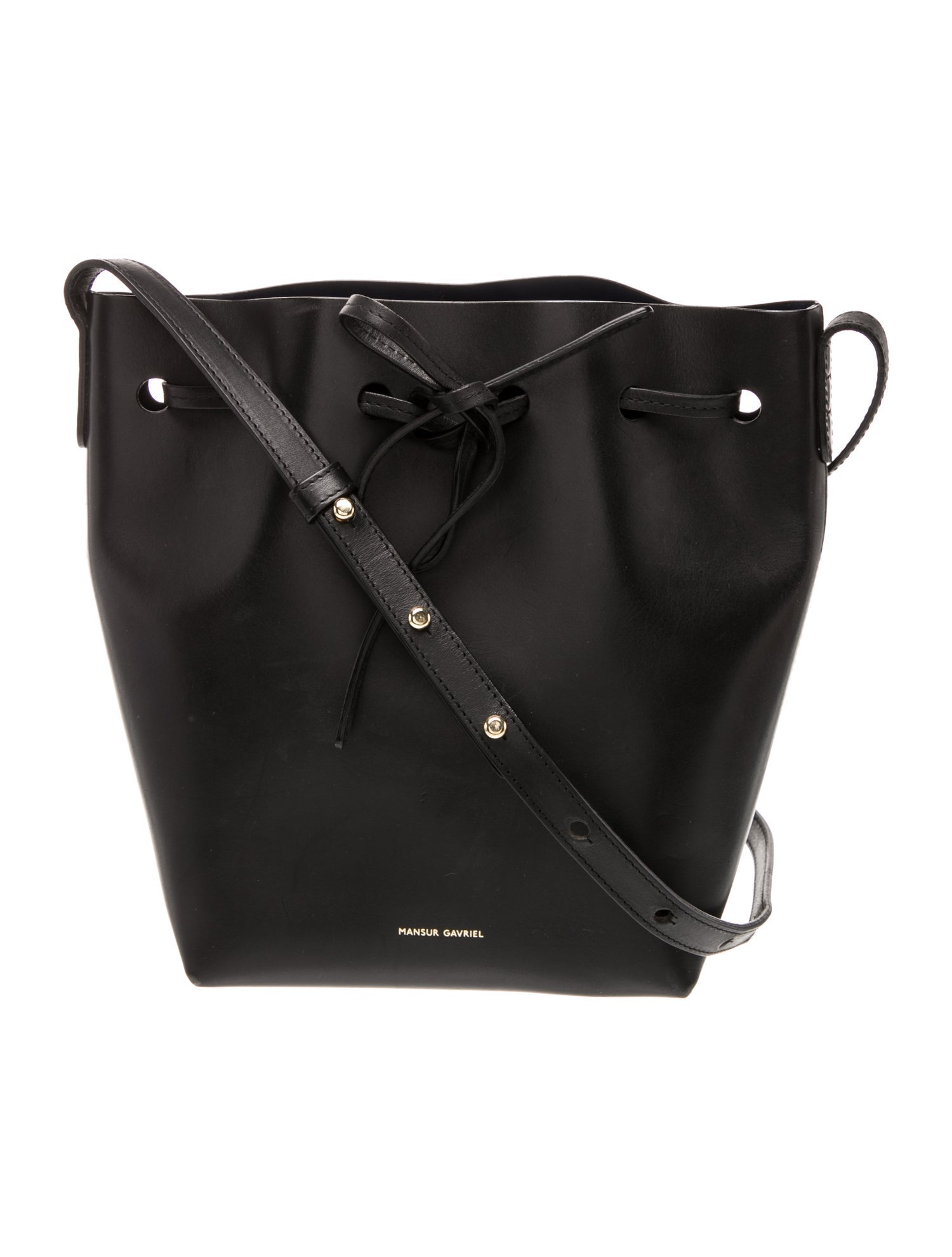 Mansur Gavriel Leather Bucket Bag