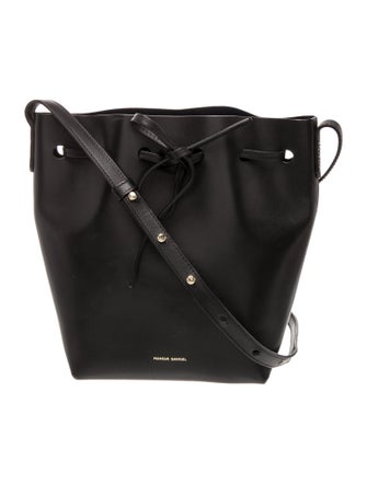 Mansur Gavriel Leather Bucket Bag