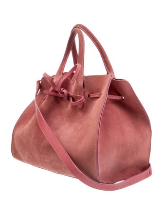 Mansur Gavriel Suede Shoulder Bag