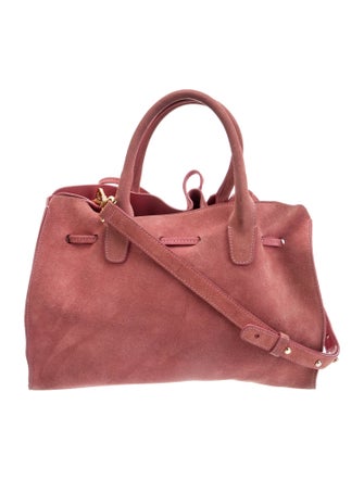Mansur Gavriel Suede Shoulder Bag
