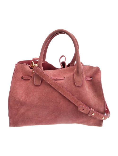 Mansur Gavriel Suede Shoulder Bag