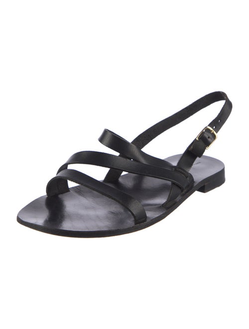 Mansur Gavriel Leather Slingback Sandals