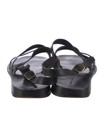 Mansur Gavriel Leather Slingback Sandals