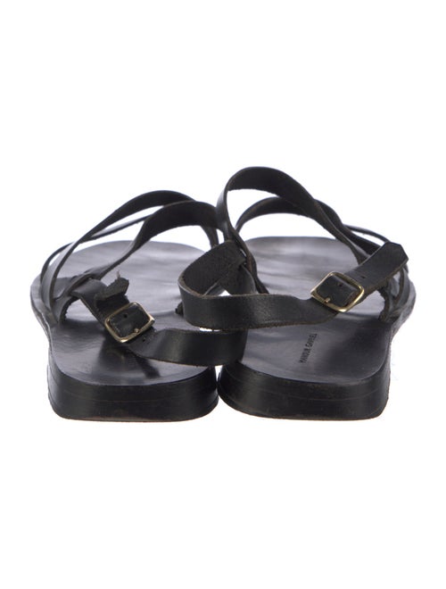 Mansur Gavriel Leather Slingback Sandals