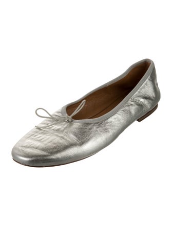 Mansur Gavriel Leather Ballet Flats