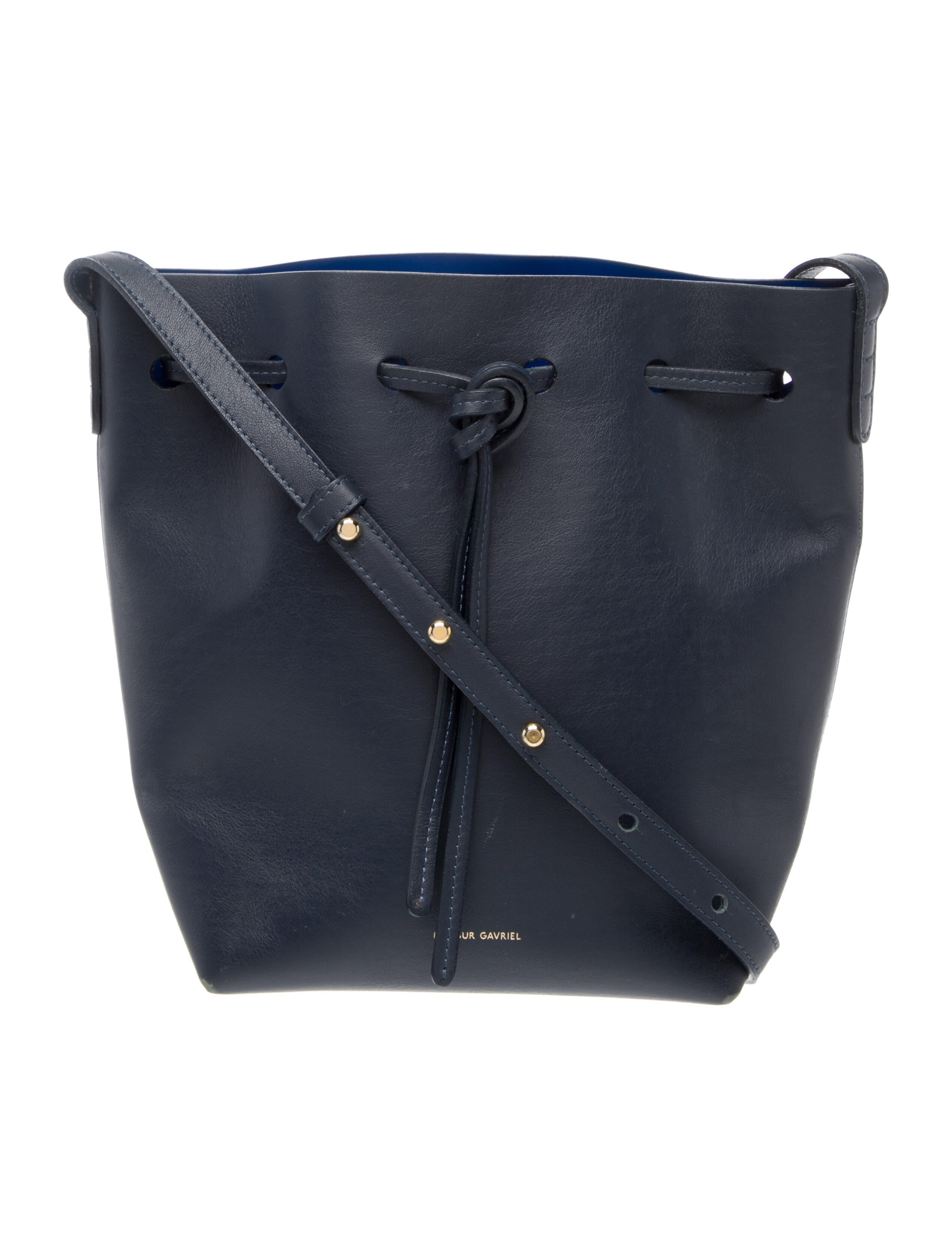 Mansur Gavriel Leather Bucket Bag