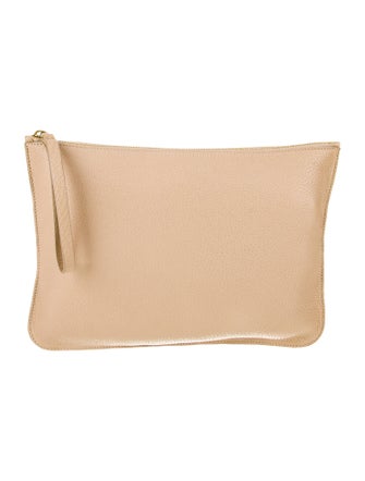 Mansur Gavriel Leather Clutch