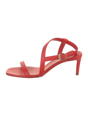 Mansur Gavriel Leather Slingback Sandals