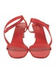 Mansur Gavriel Leather Slingback Sandals