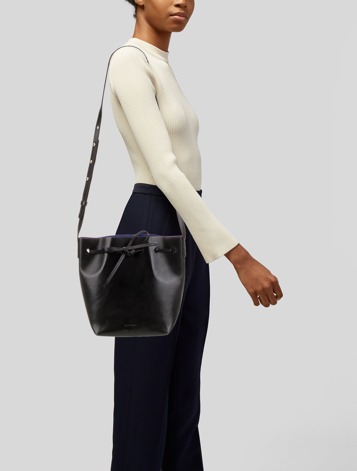 Mansur Gavriel Leather Shoulder Bag