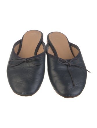 Mansur Gavriel Leather Mules