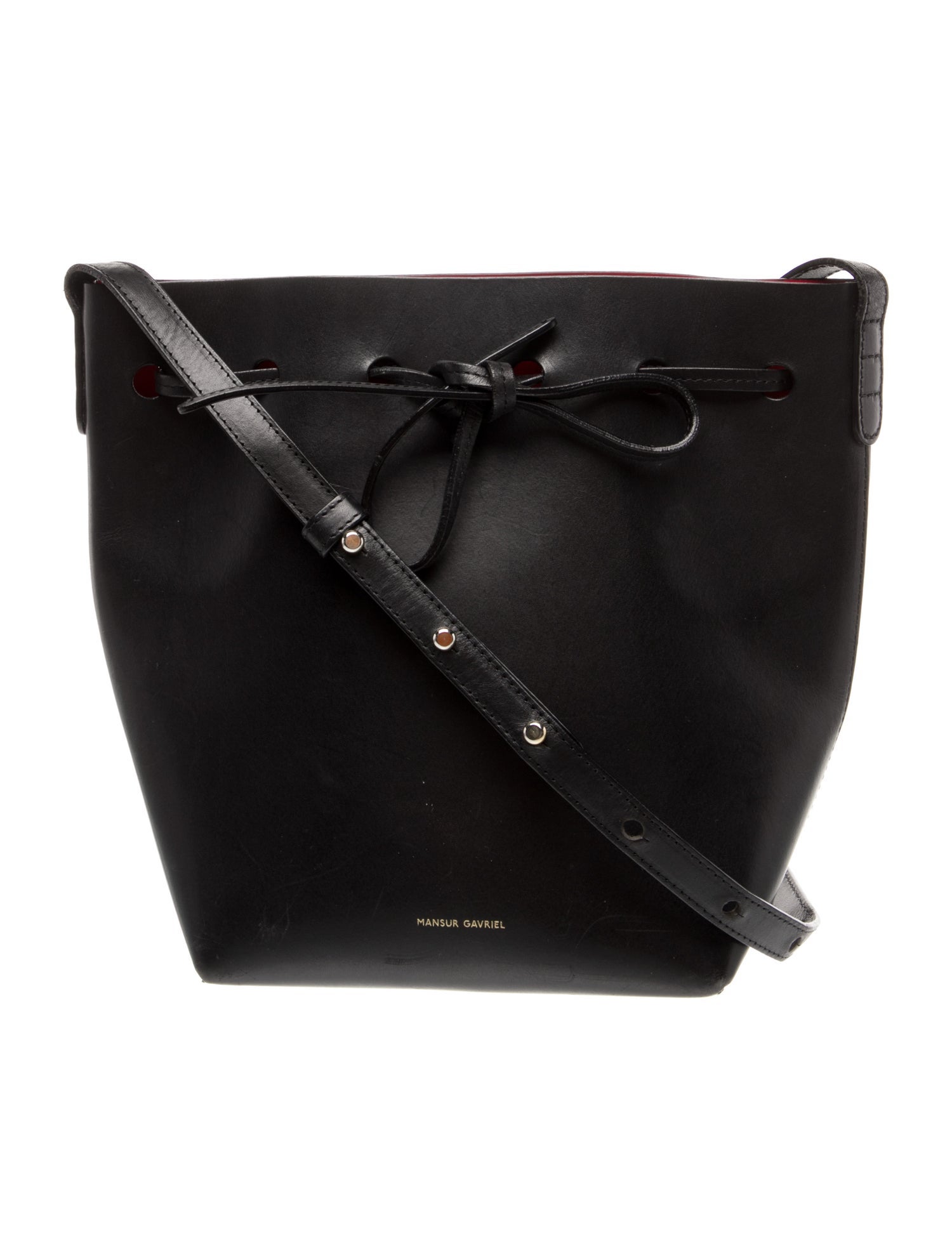 Mansur Gavriel Leather Bucket Bag