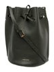 Mansur Gavriel Saffiano Leather Bucket Bag