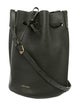Mansur Gavriel Saffiano Leather Bucket Bag