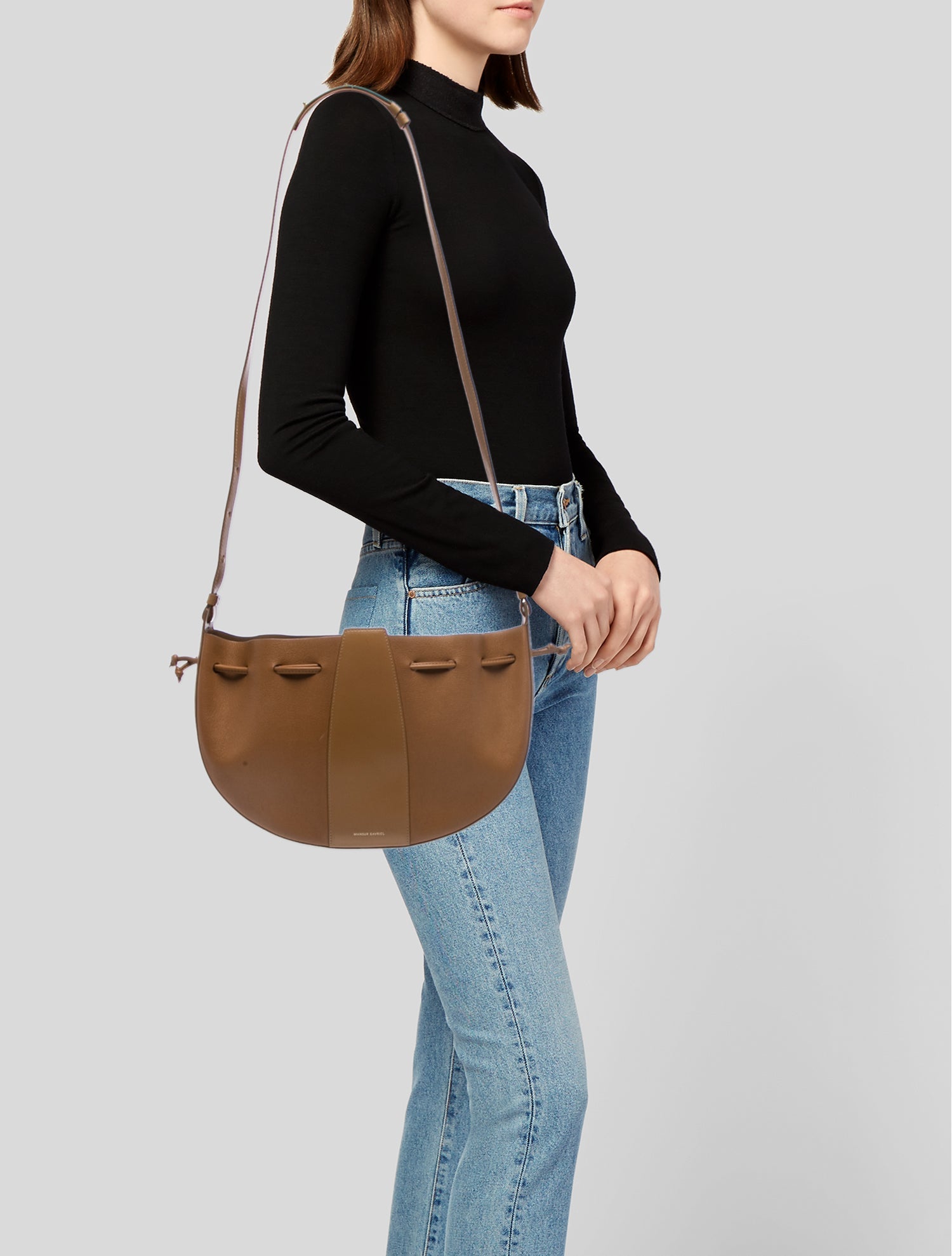 Mansur Gavriel Leather Shoulder Bag