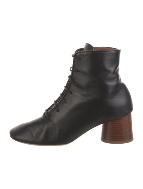 Mansur Gavriel Leather Lace-Up Boots