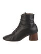 Mansur Gavriel Leather Lace-Up Boots