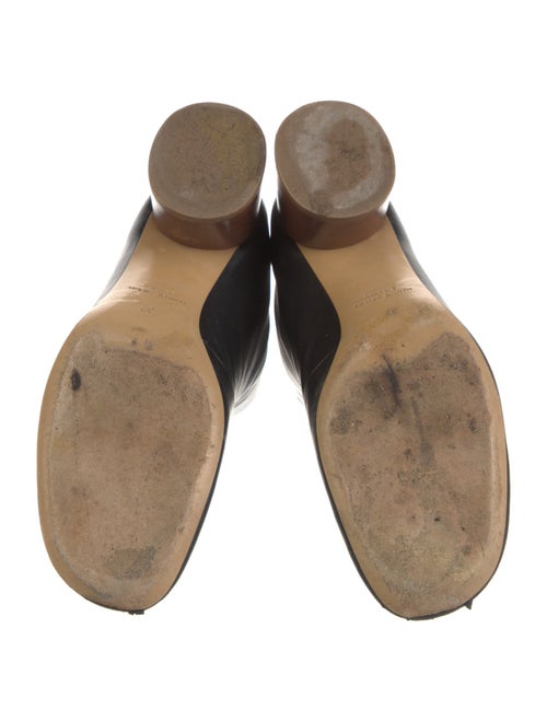 Mansur Gavriel Leather Lace-Up Boots