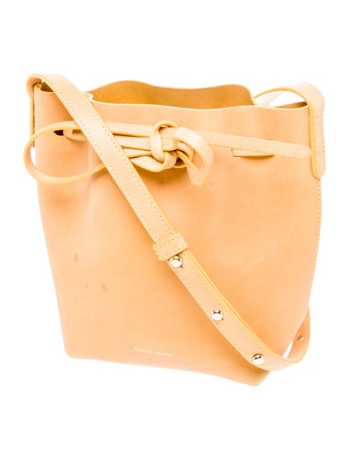 Mansur Gavriel Leather Bucket Bag