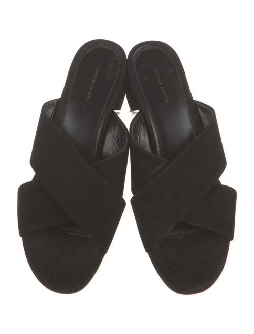 Mansur Gavriel Suede Slides