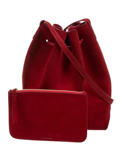 Mansur Gavriel Suede Bucket Bag