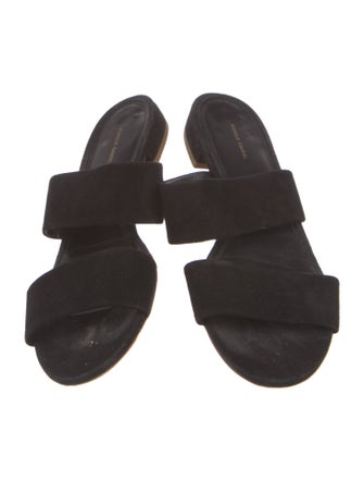 Mansur Gavriel Suede Slides