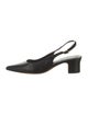 Mansur Gavriel Leather Slingback Pumps
