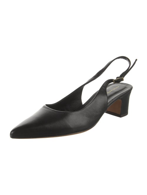 Mansur Gavriel Leather Slingback Pumps