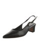 Mansur Gavriel Leather Slingback Pumps