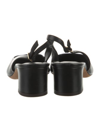 Mansur Gavriel Leather Slingback Pumps