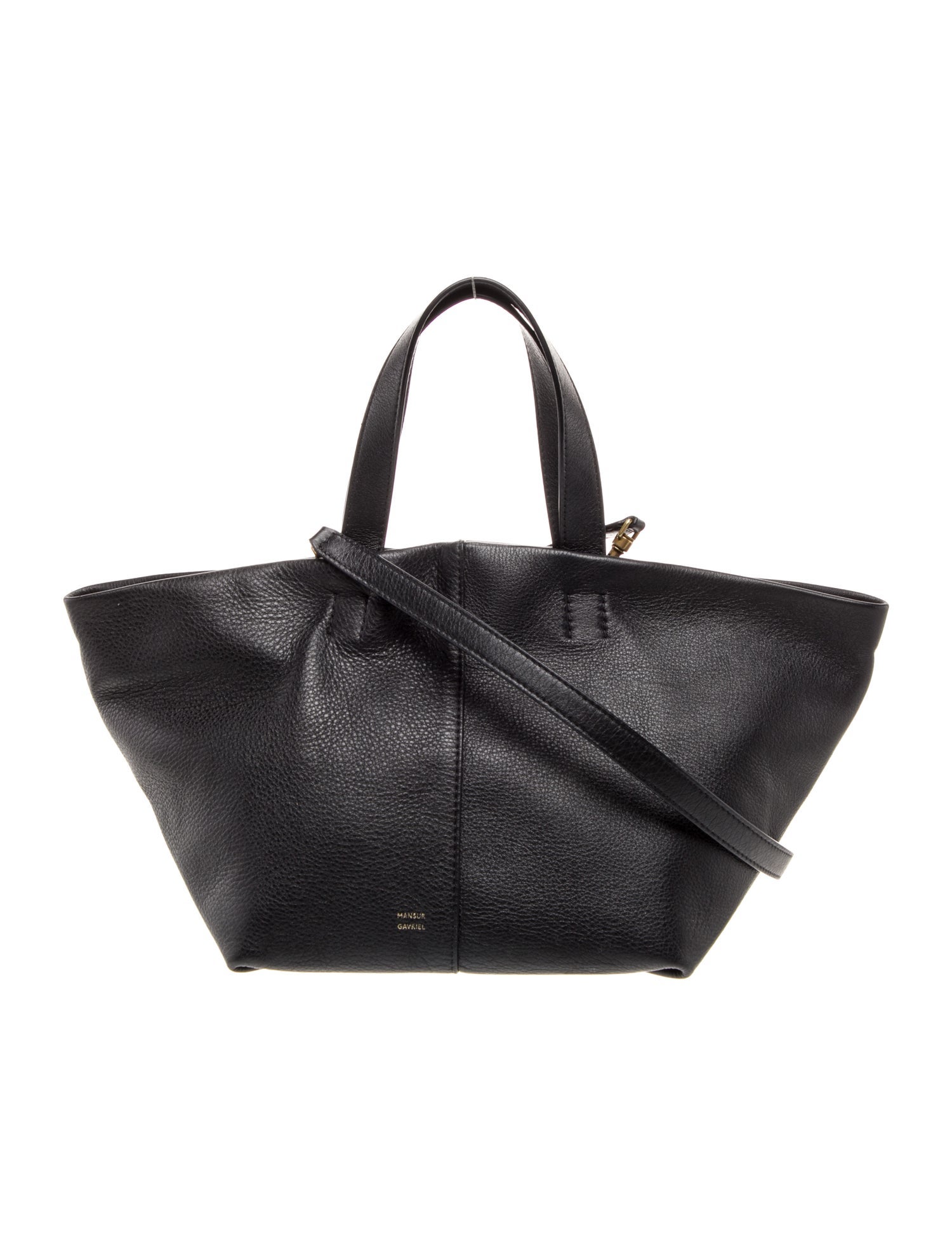 Mansur Gavriel Leather Top Handle Bag