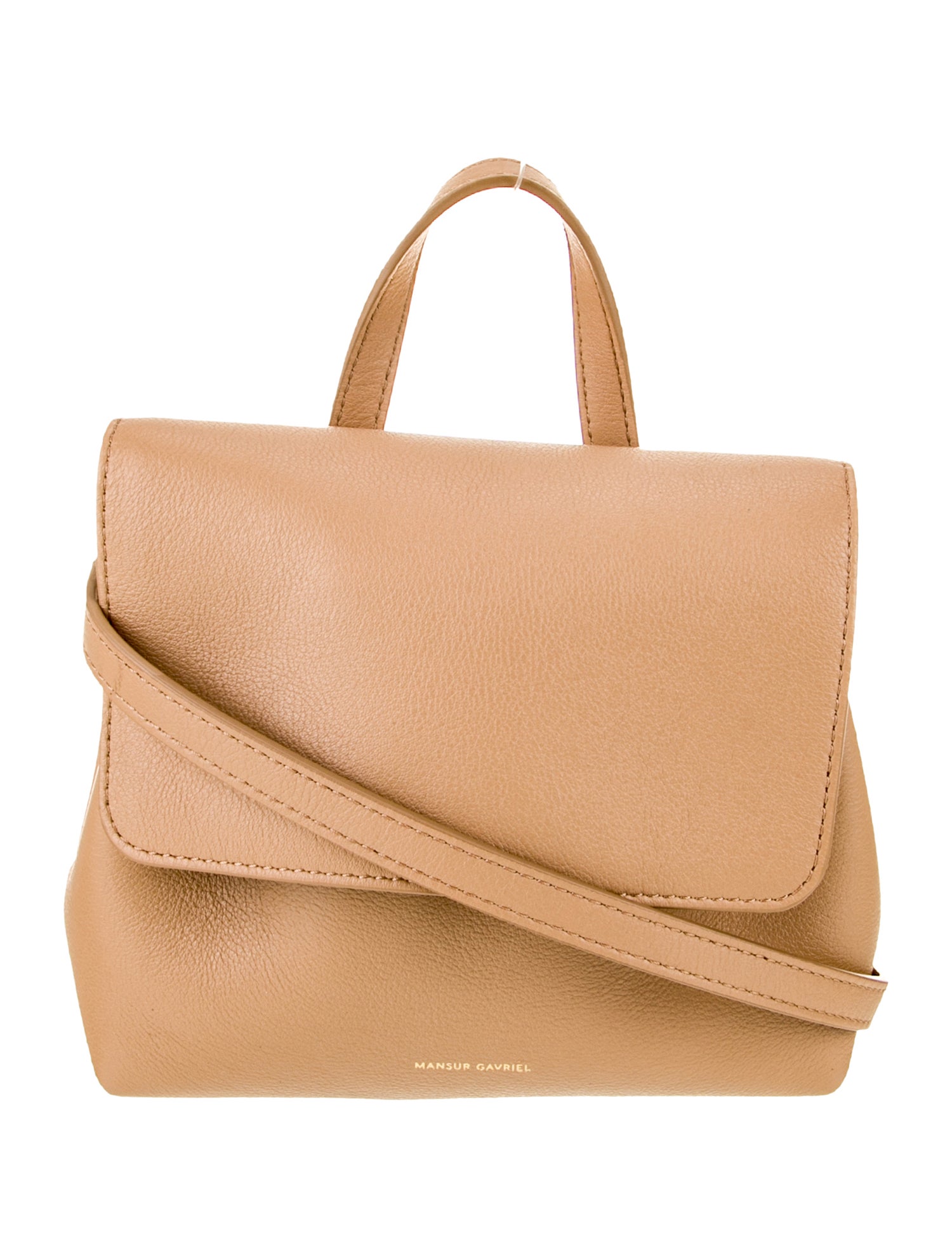 Mansur Gavriel Leather Shoulder Bag w/ Tags