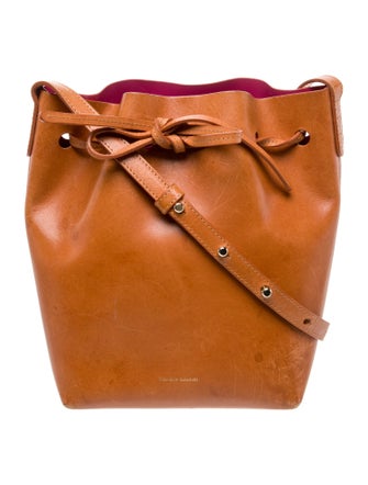 Mansur Gavriel Leather Bucket Bag