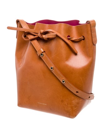 Mansur Gavriel Leather Bucket Bag
