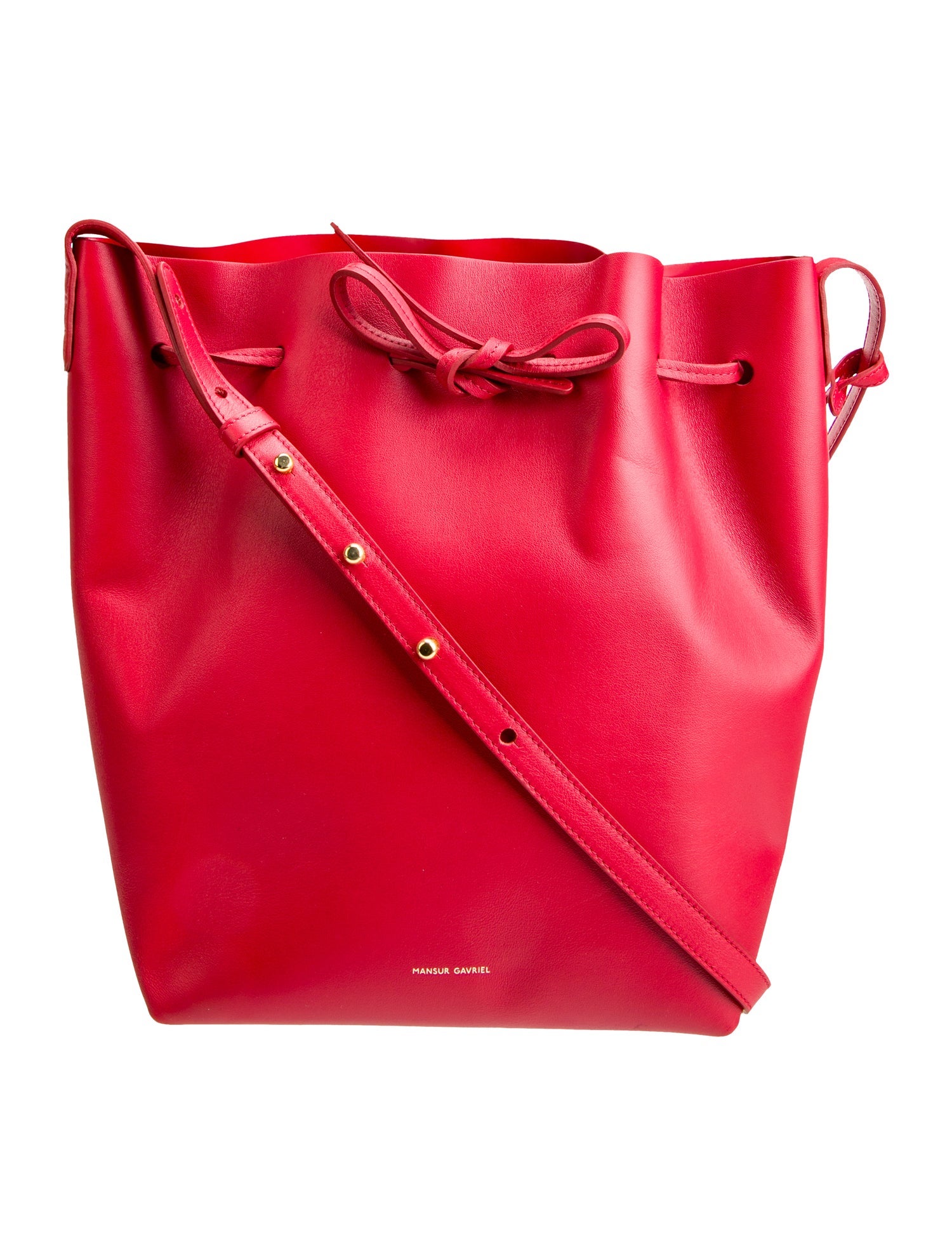 Mansur Gavriel Leather Shoulder Bag