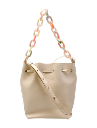 Mansur Gavriel Leather Shoulder Bag