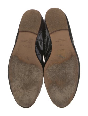 Mansur Gavriel Embossed Leather Loafers