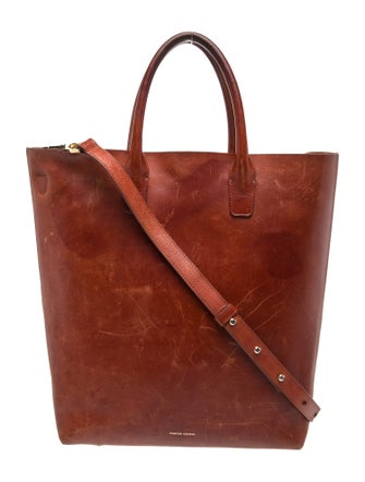 Mansur Gavriel Leather Top Handle Bag