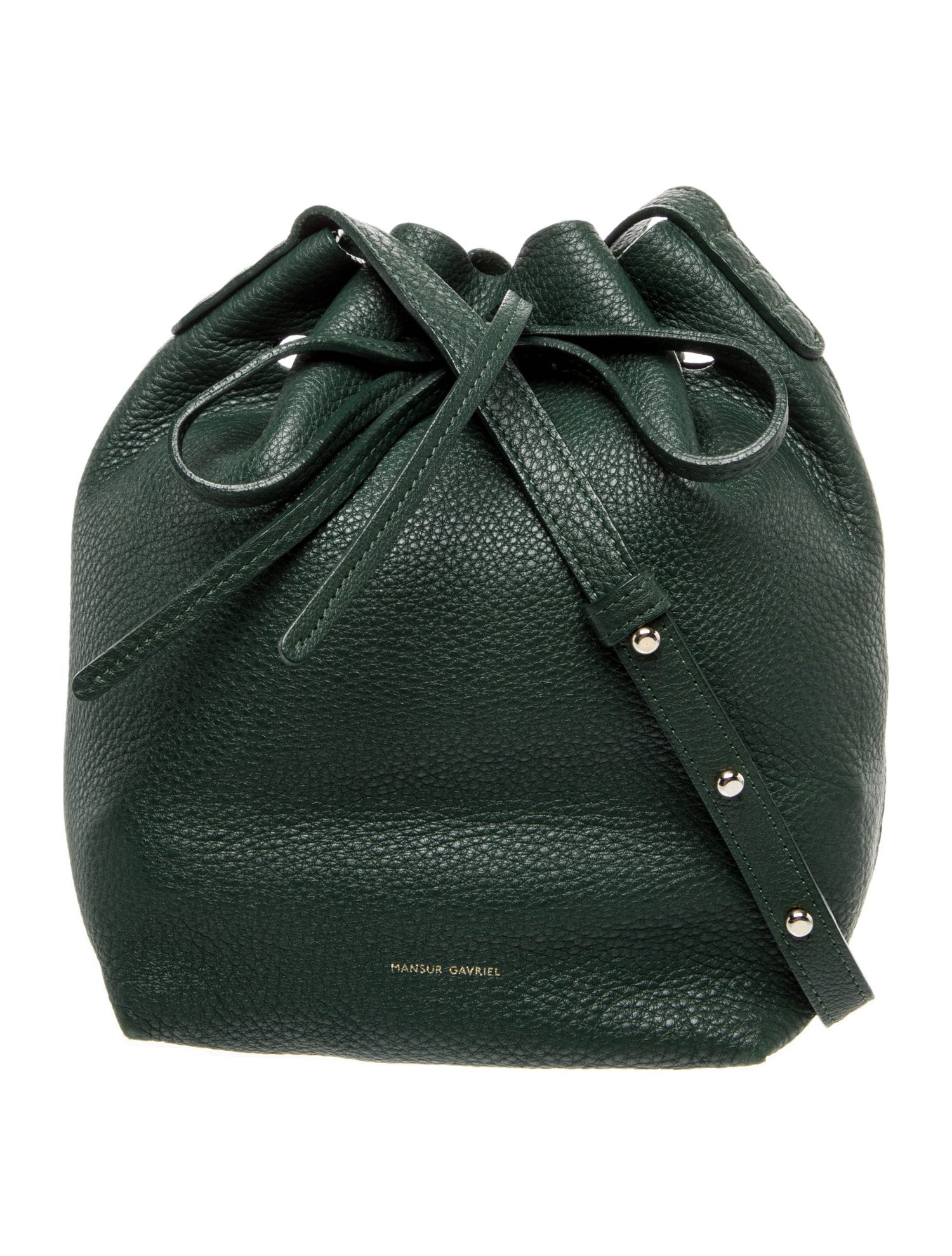Mansur Gavriel Leather Bucket Bag