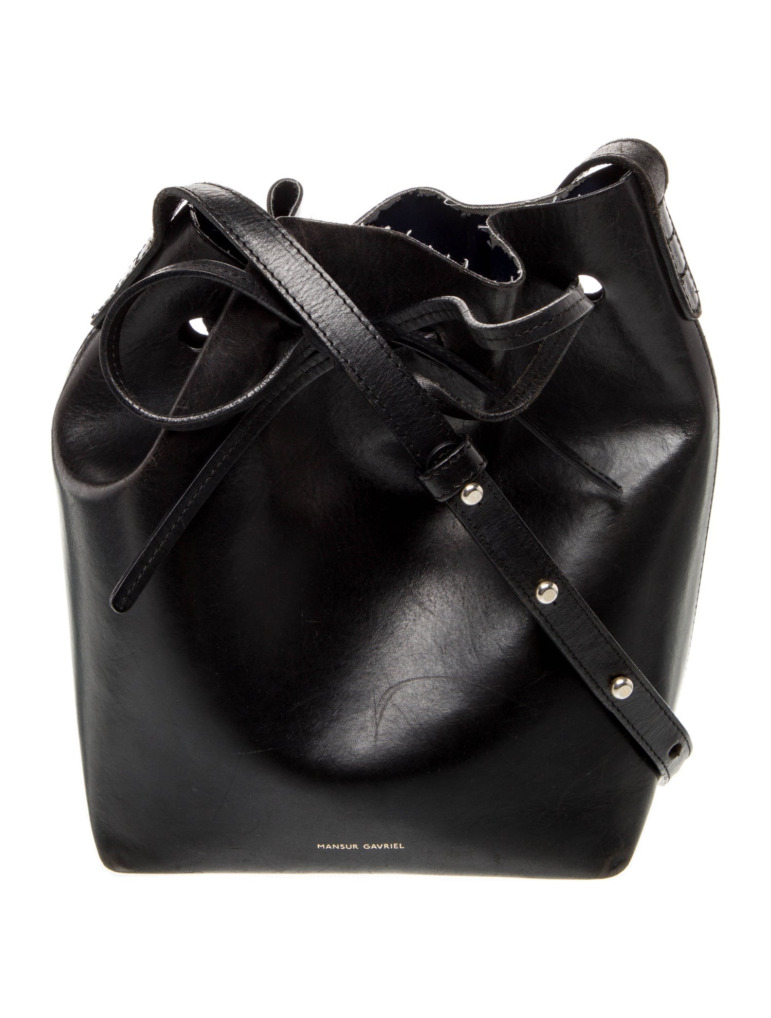 Mansur Gavriel Leather Bucket Bag