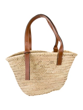 Poolside Straw Bucket Bag