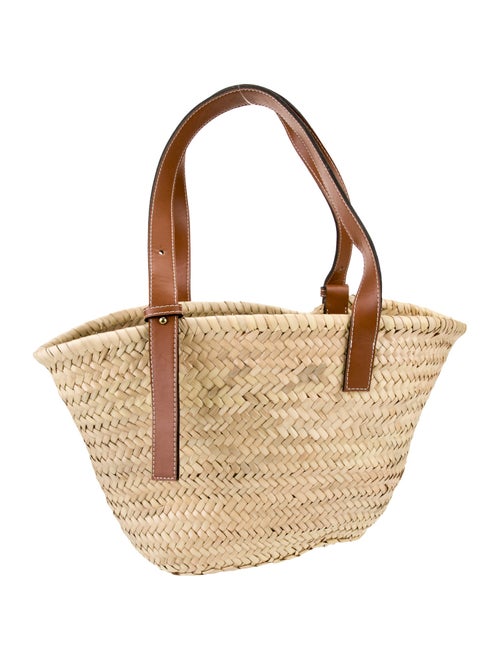 Poolside Straw Bucket Bag