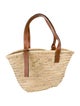 Poolside Straw Bucket Bag
