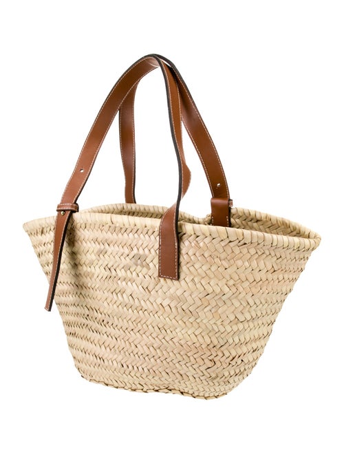 Poolside Straw Bucket Bag