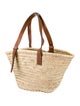 Poolside Straw Bucket Bag