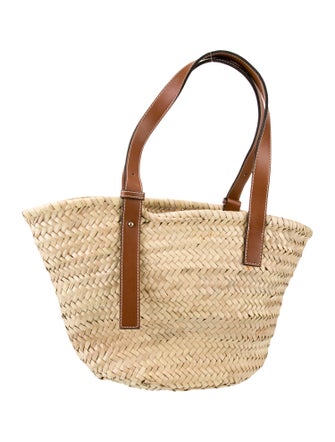 Poolside Straw Bucket Bag